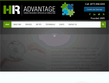Tablet Screenshot of hradvantageweb.net